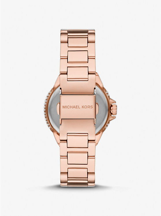 Mini Camille Pavé Rose Gold-Tone Watch image number 2