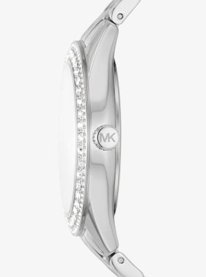 Harlowe Pavé Silver-Tone Watch | Michael Kors