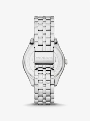Horloge Harlowe, zilverkleurig met siersteentjes image number 2