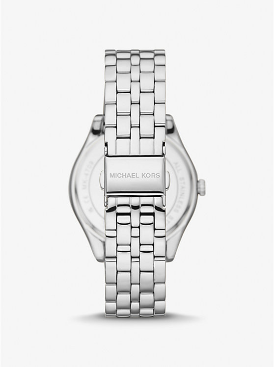 Harlowe Pavé Silver-Tone Watch image number 2