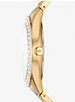 Harlowe Pavé Gold-Tone Watch image number 1