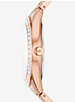 Harlowe Pavé Rose Gold-Tone Watch image number 1