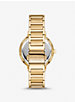 Addyson Gold-Tone Logo Watch image number 2