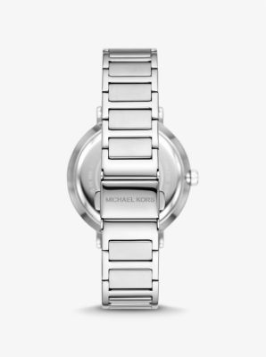 Addyson Silver-Tone Logo Watch | Michael Kors [US]