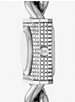 Mini Lock Pavé Silver-Tone Chain Watch image number 1