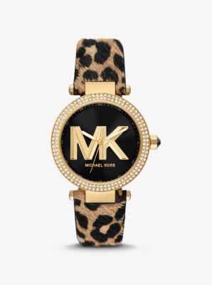 Michael kors gold pave on sale watch