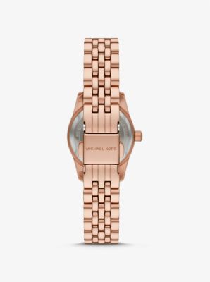 Petite Lexington Pavé Rose Gold-Tone Watch image number 2