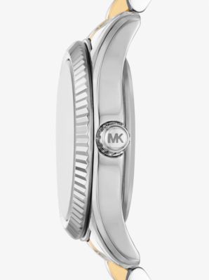 Petite Lexington Pavé Two-Tone Watch | Michael Kors