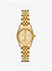 Petite Lexington Pavé Gold-Tone Watch image number 0