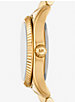 Petite Lexington Pavé Gold-Tone Watch image number 1