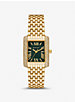 Petite Emery Pavé Gold-Tone Watch image number 0