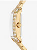 Petite Emery Pavé Gold-Tone Watch image number 1