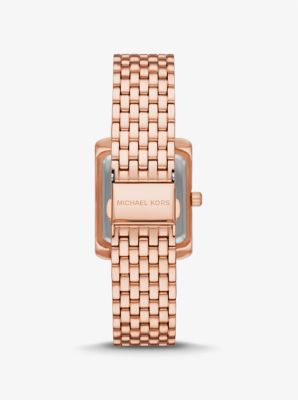 Petite Emery Pavé Rose Gold-Tone Watch image number 2