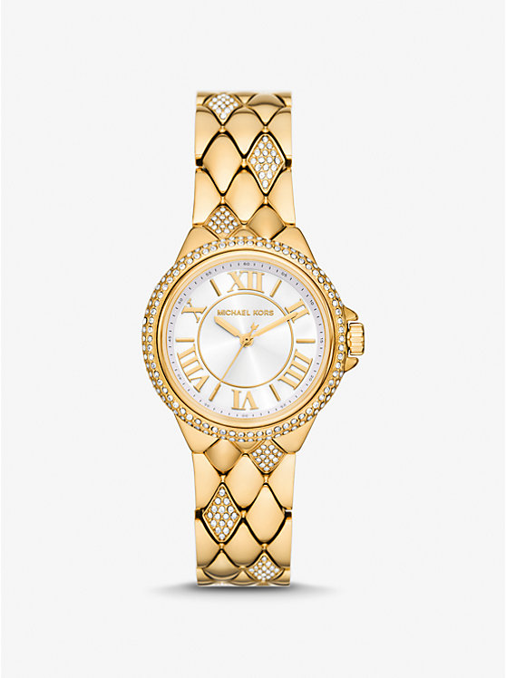 Mini Camille Pavé Gold-Tone Watch image number 0