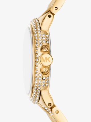 Mini Camille Pavé Gold-Tone Watch image number 1