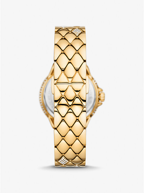 Mini Camille Pavé Gold-Tone Watch image number 2