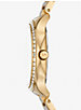 Sage Pavé Gold-Tone Watch image number 1