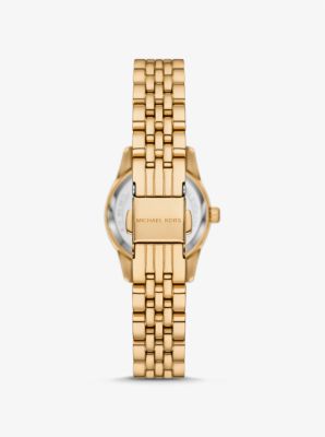 Petite Lexington Pavé Gold-Tone Watch