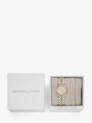 Michael kors lexington petite watch best sale