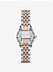Lexington Pavé Two-Tone Watch and Slider Bracelet Gift Set image number 2