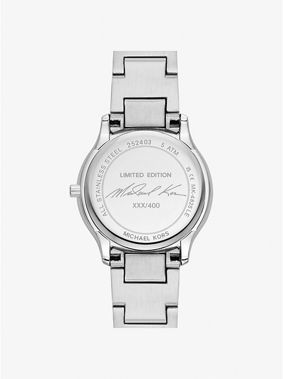 Limited-Edition Mini Sage Pavé Silver-Tone Watch image number 2