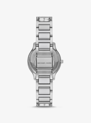 Limited Edition Mini Sage Pave Silver Tone Watch