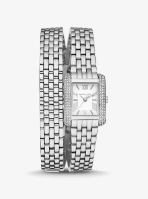 Michael kors women's square face watch best sale