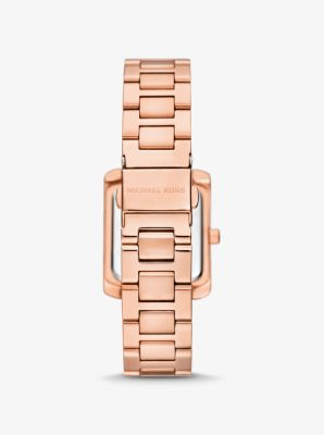 Petite Emery Rose Gold Tone Watch and Jewelry Gift Set