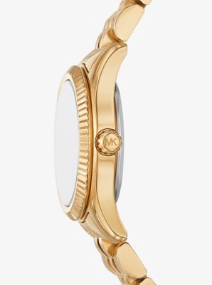 Petite Lexington Pavé Gold-Tone Watch