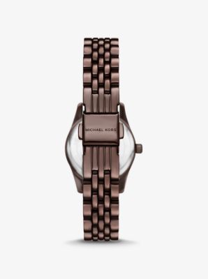 Petite Lexington Pavé Espresso-Tone Watch image number 2