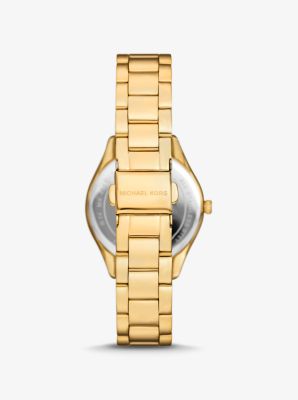 Mini Lauryn Gold-Tone Watch and Jewelry Gift Set image number 2