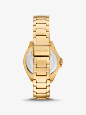 Kaycie Pavé Gold-Tone Watch image number 2