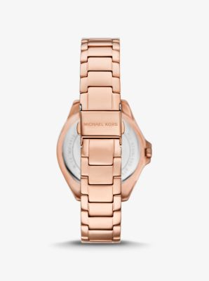 Kaycie Pavé Rose Gold-Tone Watch