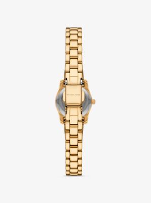 Michael Kors Mini Lexington Pave Gold Tone Watch MK4862 for Women