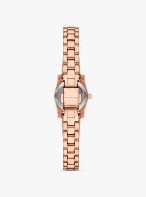 Mini Lexington Pavé Rose Gold-Tone Watch image number 2