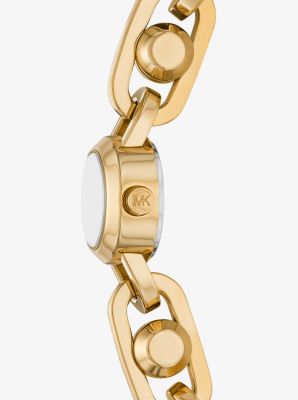 Mini Astor Link Gold-Tone Bracelet Watch image number 1