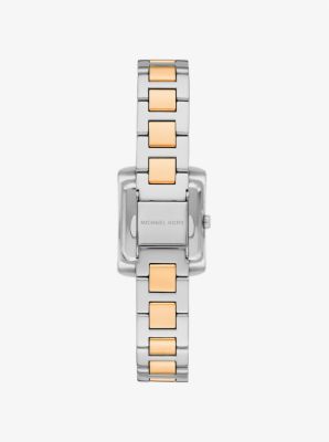 Petite Emery Pavé Two-Tone Watch image number 2