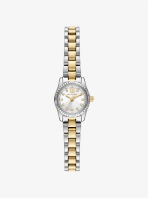 Micro Lexington Pavé Two-Tone Watch image number 0