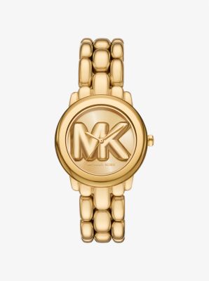 MK Mini-Armbanduhr Phoebe Im Goldton - Goldton