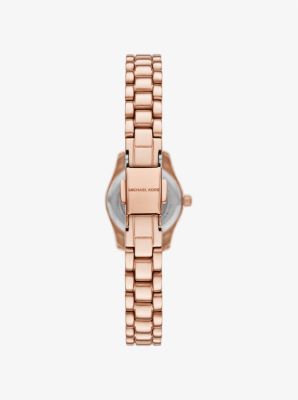 Petite Lexington Pavé Rose Gold-Tone Watch and Jewelry Gift Set image number 2
