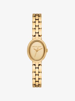 Michael Kors Petite Maude Gold-tone Watch In Gold