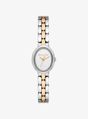 Michael Kors Mini Maude Two-tone Watch In Metallic
