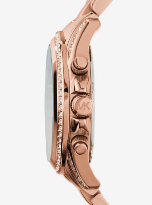 Michael kors blair shop rose gold watch