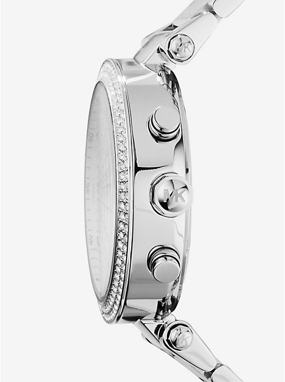 Parker Silver-Tone Watch image number 1