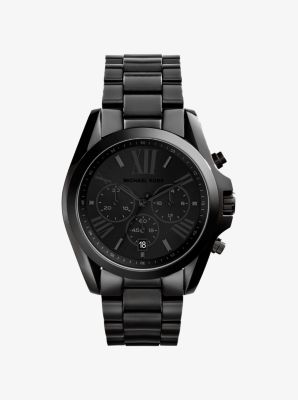 Oversized Bradshaw Black-tone Watch 