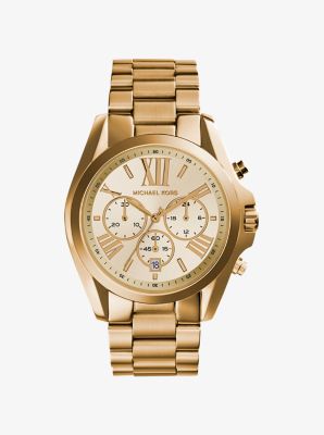 Gold-Tone Stainless Steel Watch |