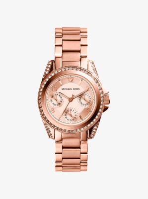 Michael kors blair watch rose gold new arrivals