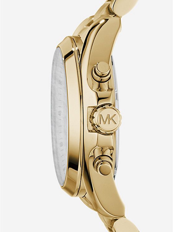 Oversized Bradshaw Gold-Tone Watch image number 1