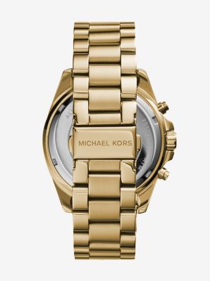 Oversized Bradshaw Gold-tone Watch 