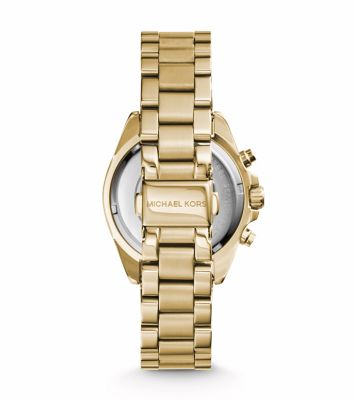 Bradshaw Gold-Tone Stainless Steel Watch | Michael Kors